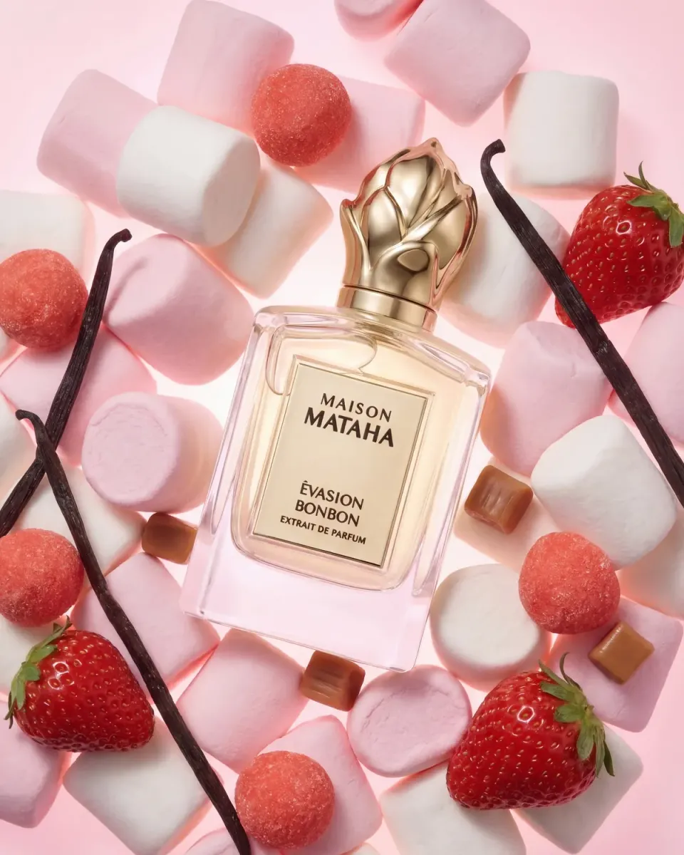 Maison Mataha Évasion Bonbon parfyme jordbær karamell