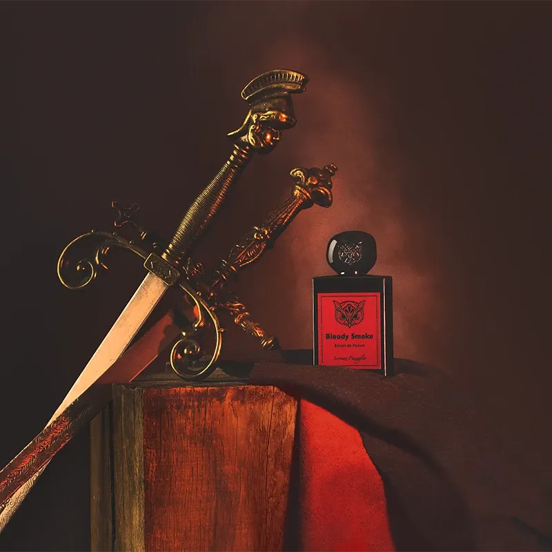 Lorenzo Pazzaglia Bloody Smoke ekstraktparfyme 50 ml røyk