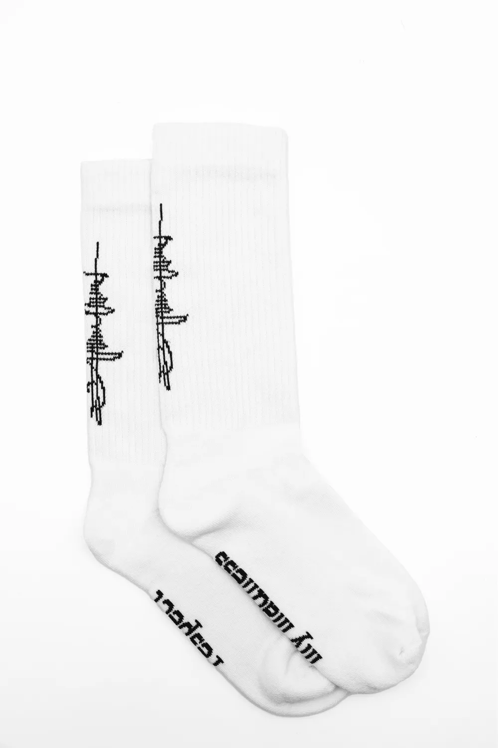Filippo Sorcinelli Calzini Respect My Madness sokker hvit