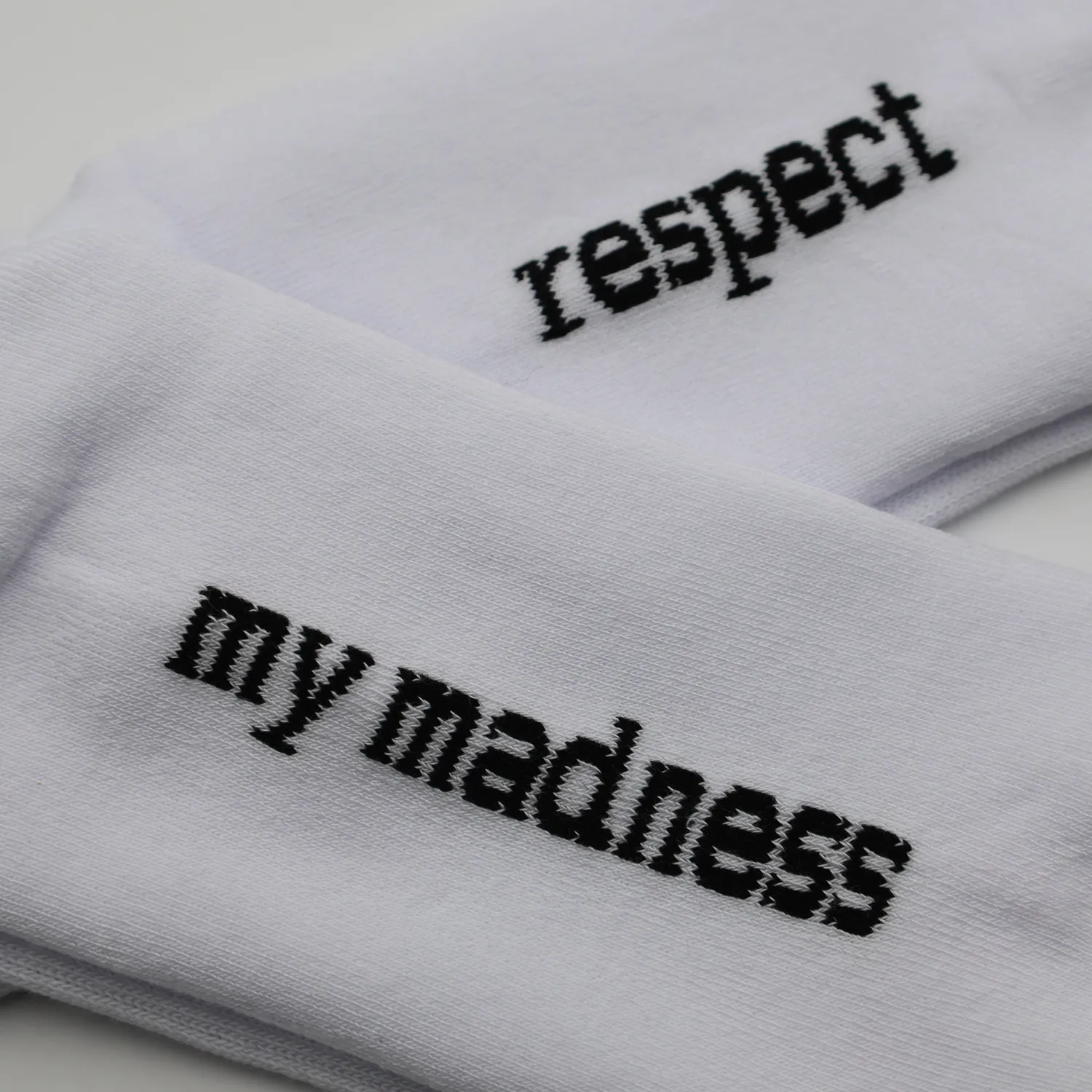 Filippo Sorcinelli Calzini Respect My Madness sokker hvit